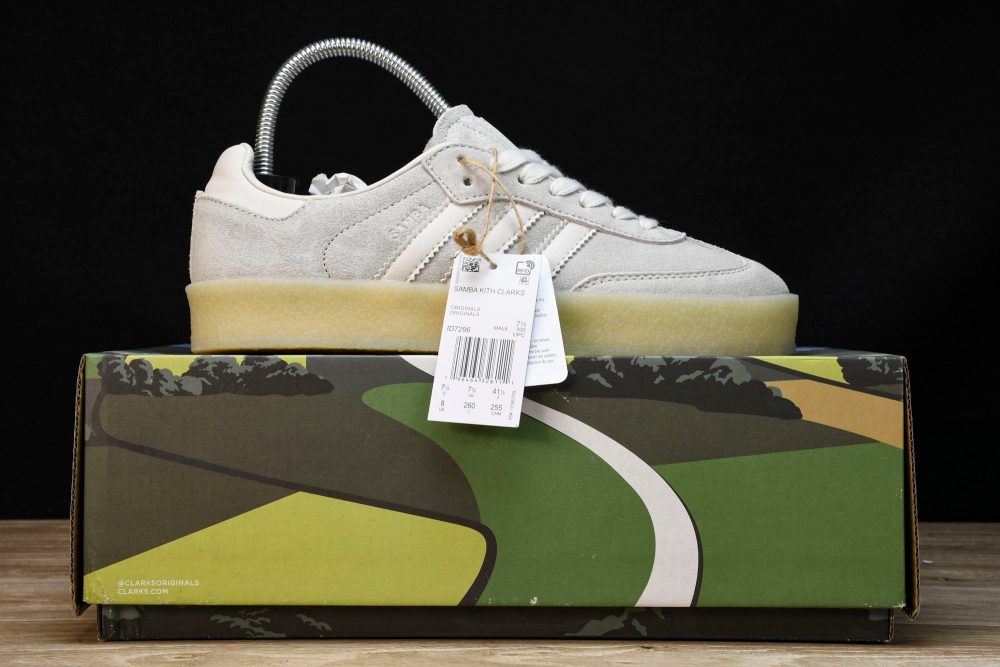 AD x Clarks '8th Street Samba' by Ronny Fieg 'Grey' - Image 23