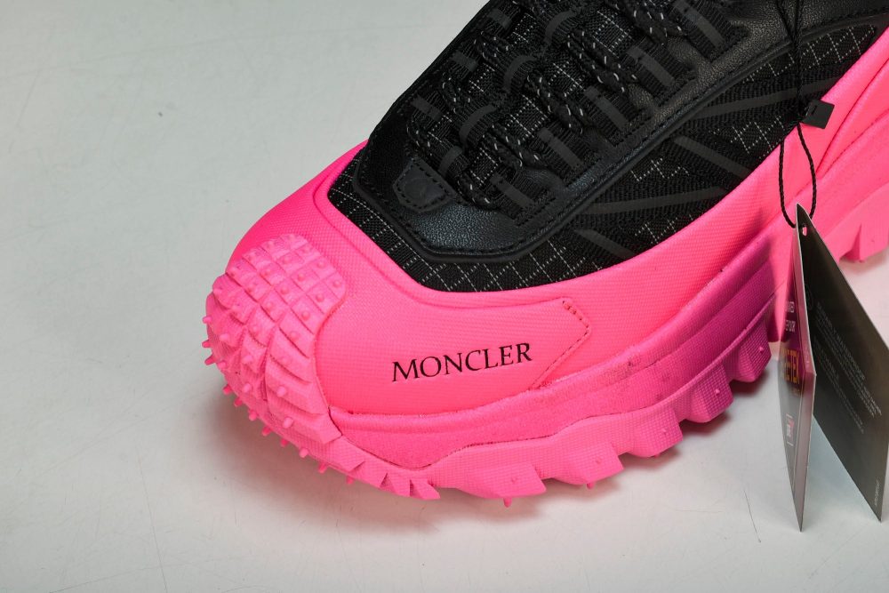 Moncler Trailgrip GTX 'Pink Black' - Image 9
