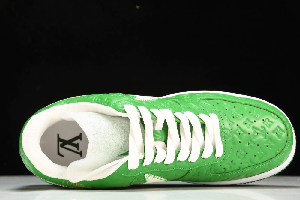 Louis Vuittоп x AF1 by Virgil Abloh 'Green' - Image 4