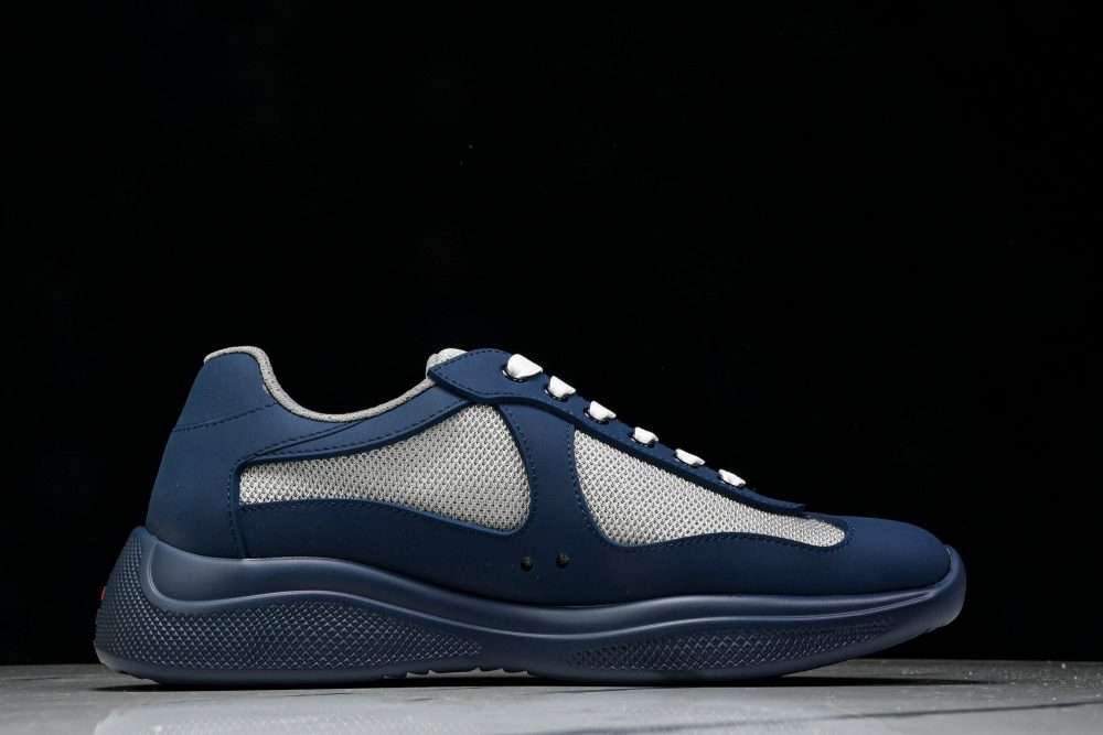 Prada America's Cup Sneaker Soft Rubber 'Royal Blue' - Image 3