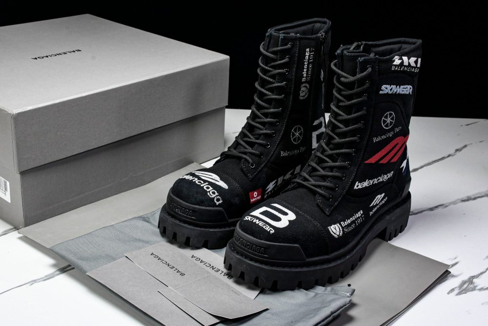Вalenciaga Combat Strike Boot 'Black' - Image 17