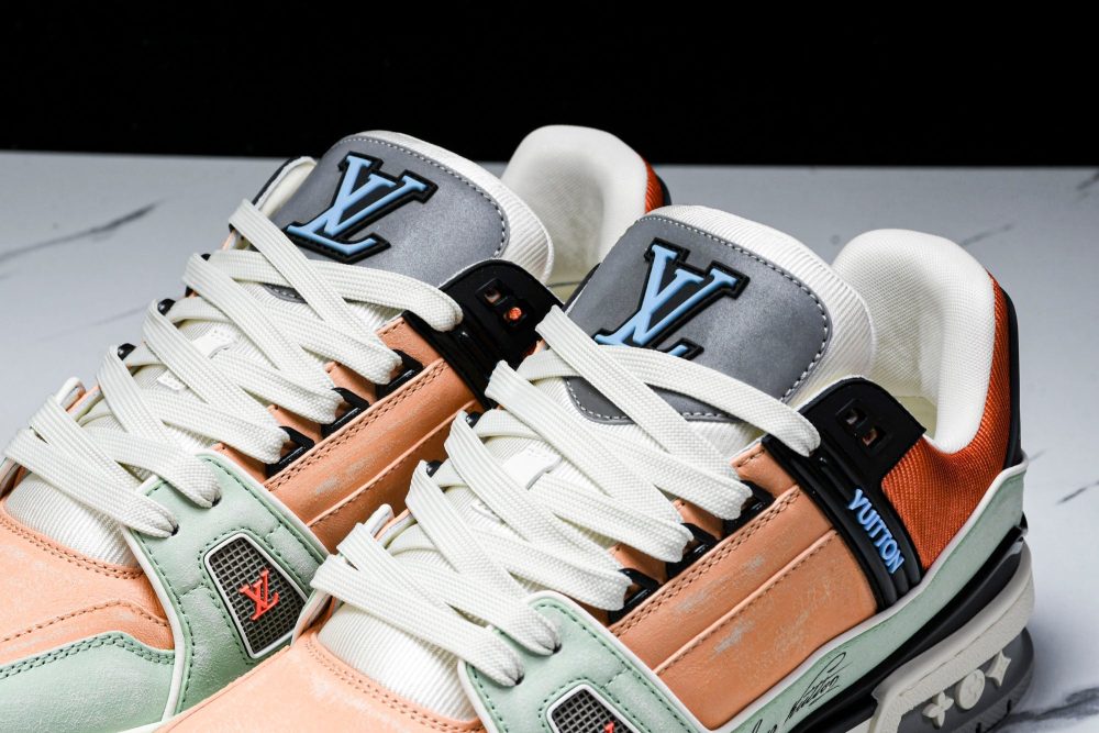 Louis Vuittоп Trainer Low 'Orange Multi' - Image 18