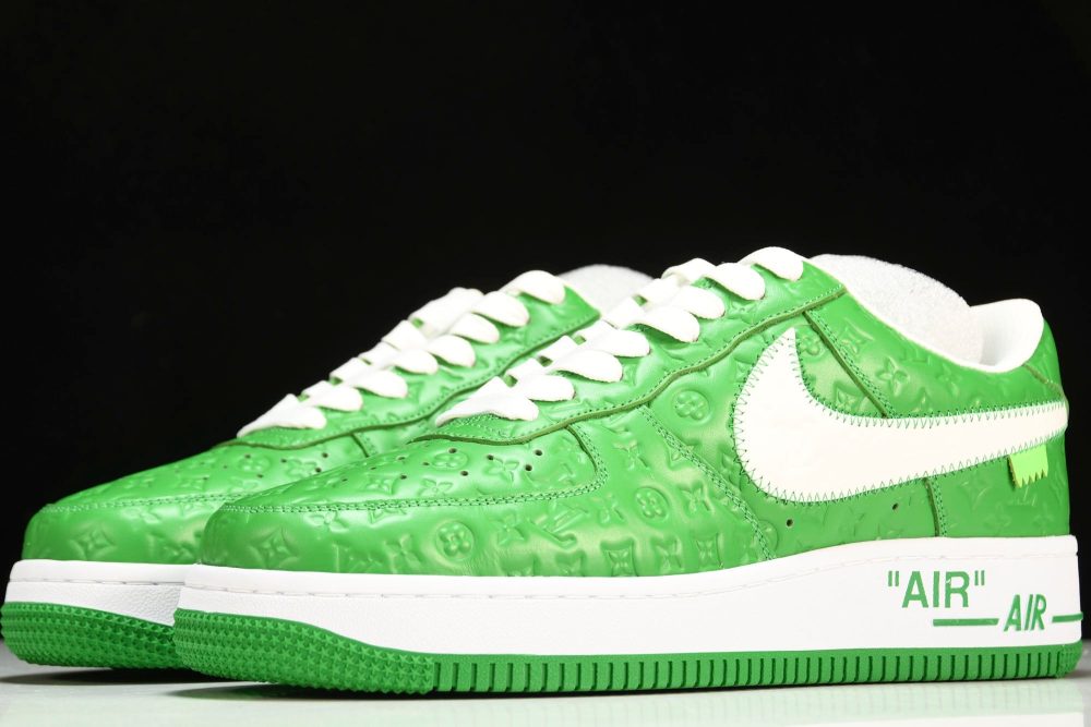 Louis Vuittоп x AF1 by Virgil Abloh 'Green' - Image 2