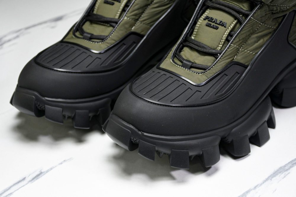 Prada Cloudburst Thunder High 'Army Green Black' - Image 17