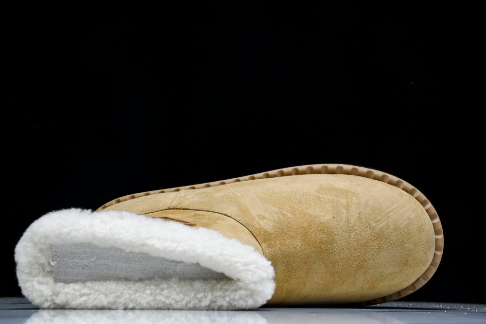 Prada Suede Booties 'Beige' - Image 4