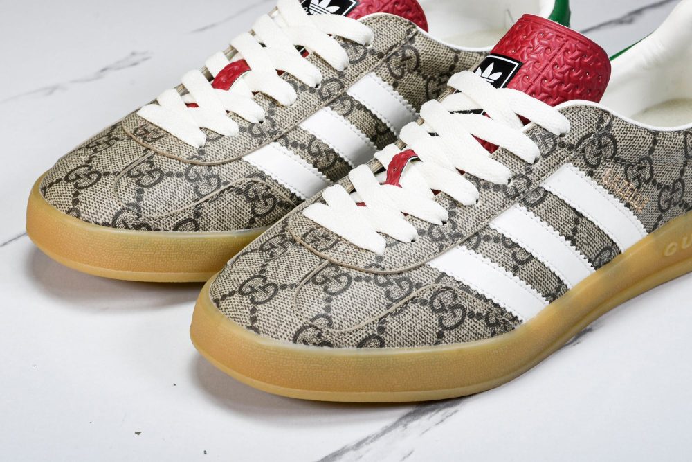 Guссi x Gazelle 'Beige GG Monogram' - Image 20