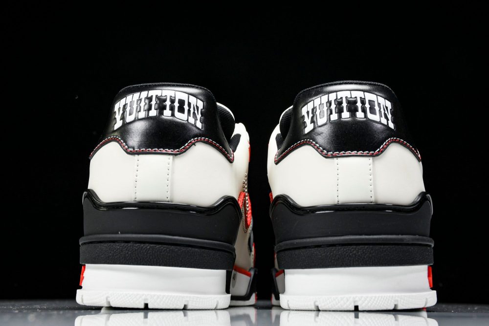 Louis Vuittоп Trainer Low Western 'White Red' - Image 7