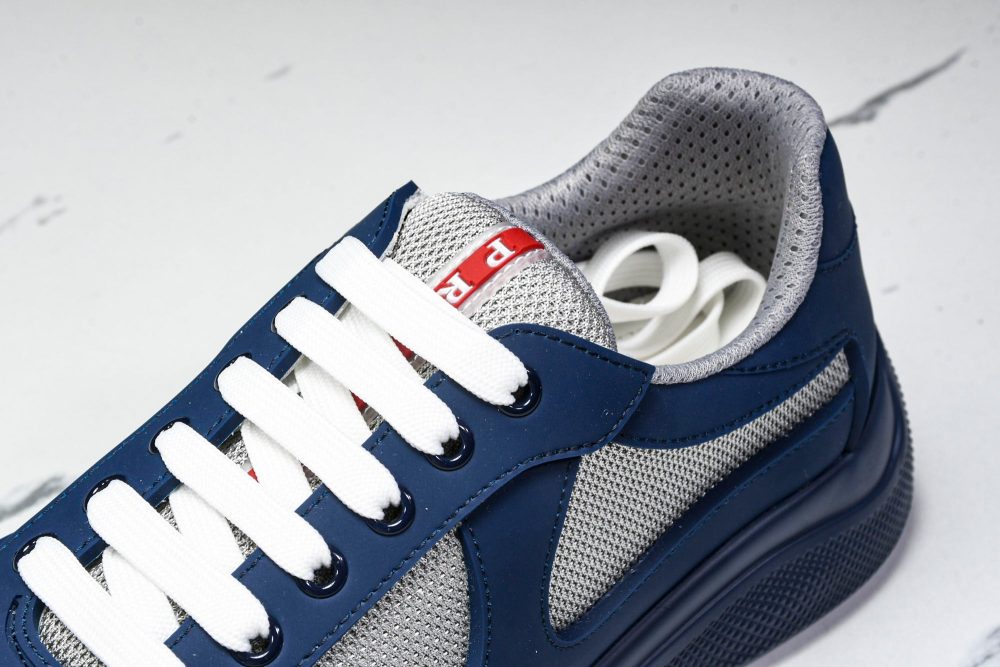 Prada America's Cup Sneaker Soft Rubber 'Royal Blue' - Image 10