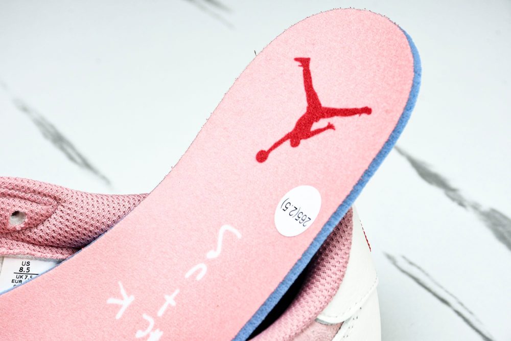Travis Scott AJ1 Retro Low OG 'Shy Pink' - Image 14