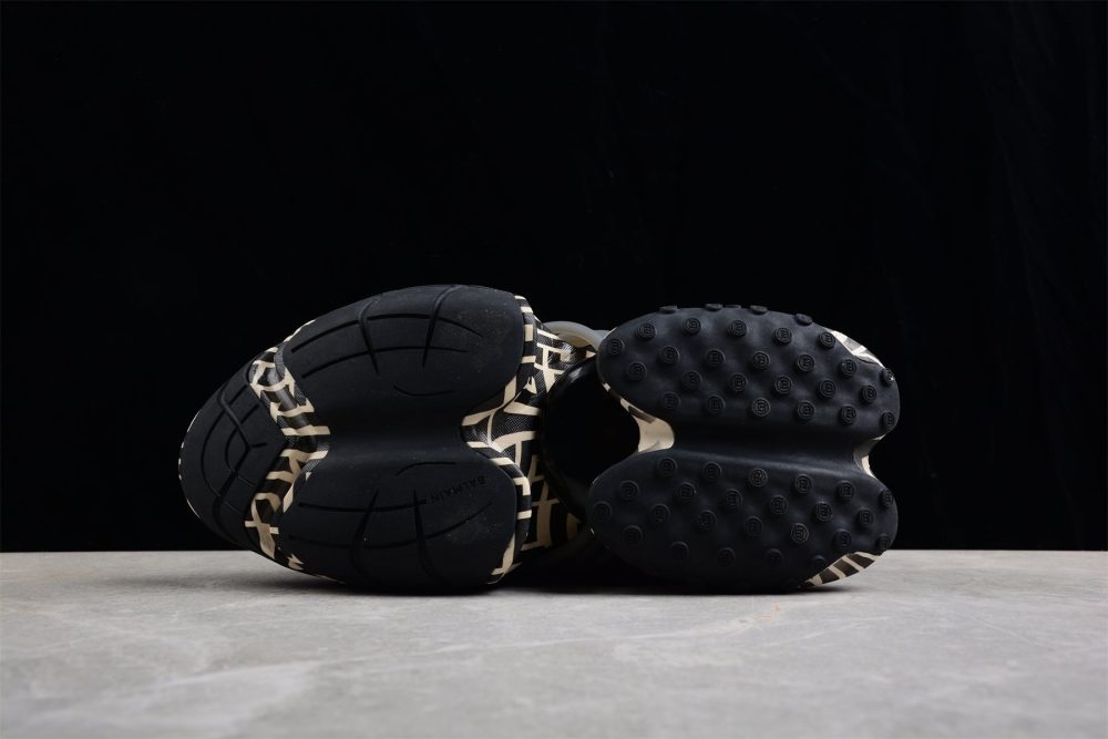 Balmain Unicorn Low-Top 'Ivory Black' - Image 4