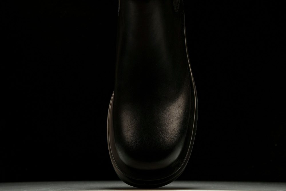 Вottega Veneta Lug Ankle Chelsea Boots 'Black' - Image 6