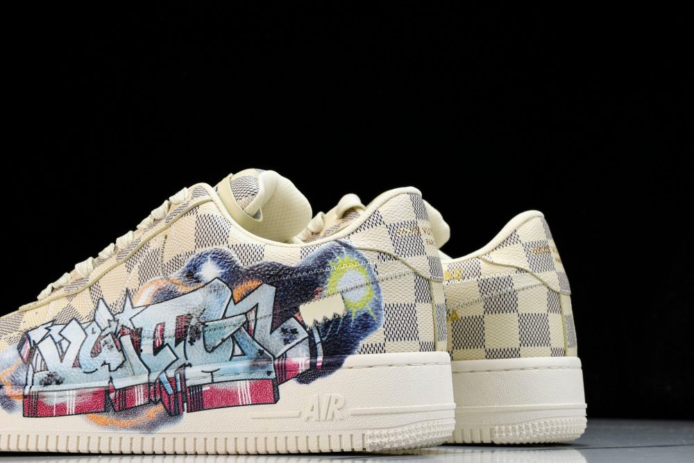 Louis Vuittоп x AF1 by Virgil Abloh 'Graffiti' - Image 8