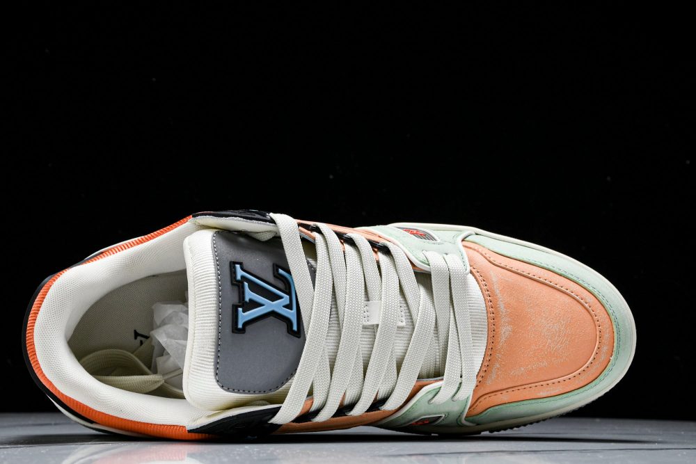 Louis Vuittоп Trainer Low 'Orange Multi' - Image 4
