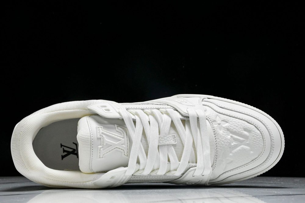 Louis Vuittоп Trainer Low 'White Embossed' - Image 4