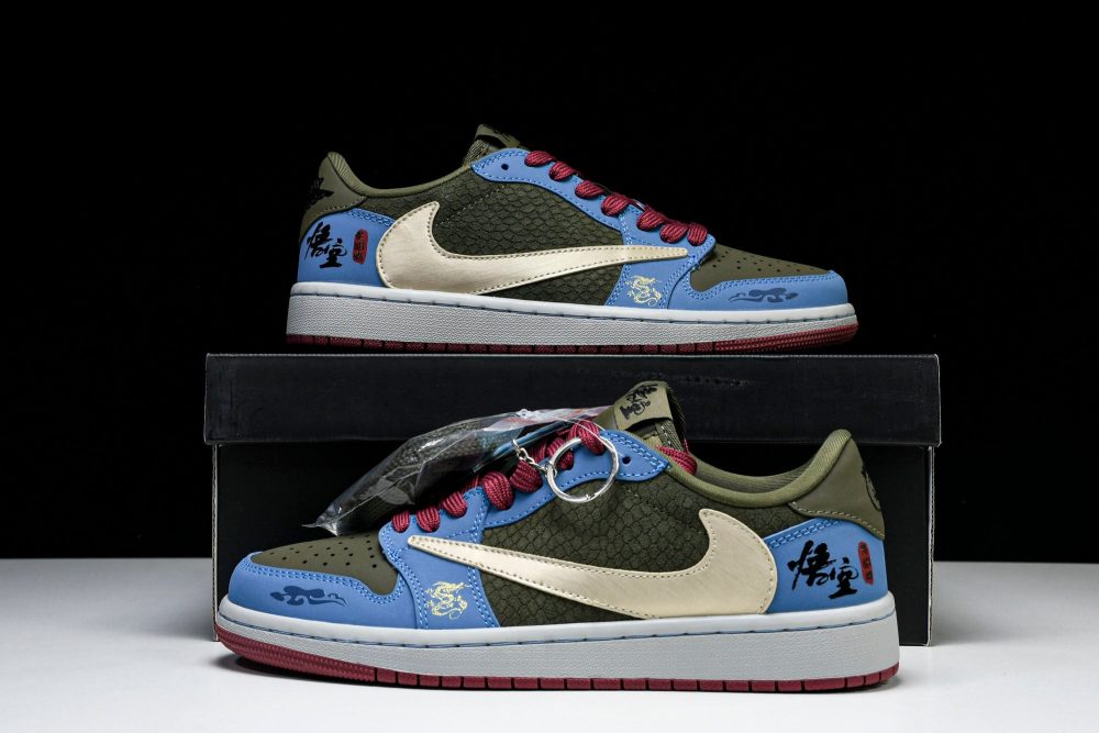 Travis Scott AJ1 Retro Low x Black Myth Wukong (Unreleased) - Image 23