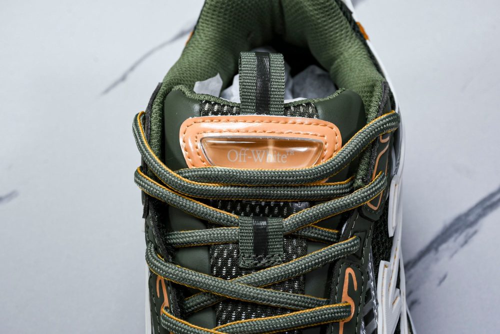 Off-White "Be Right Back" Sneaker 'Army Green' - Image 11