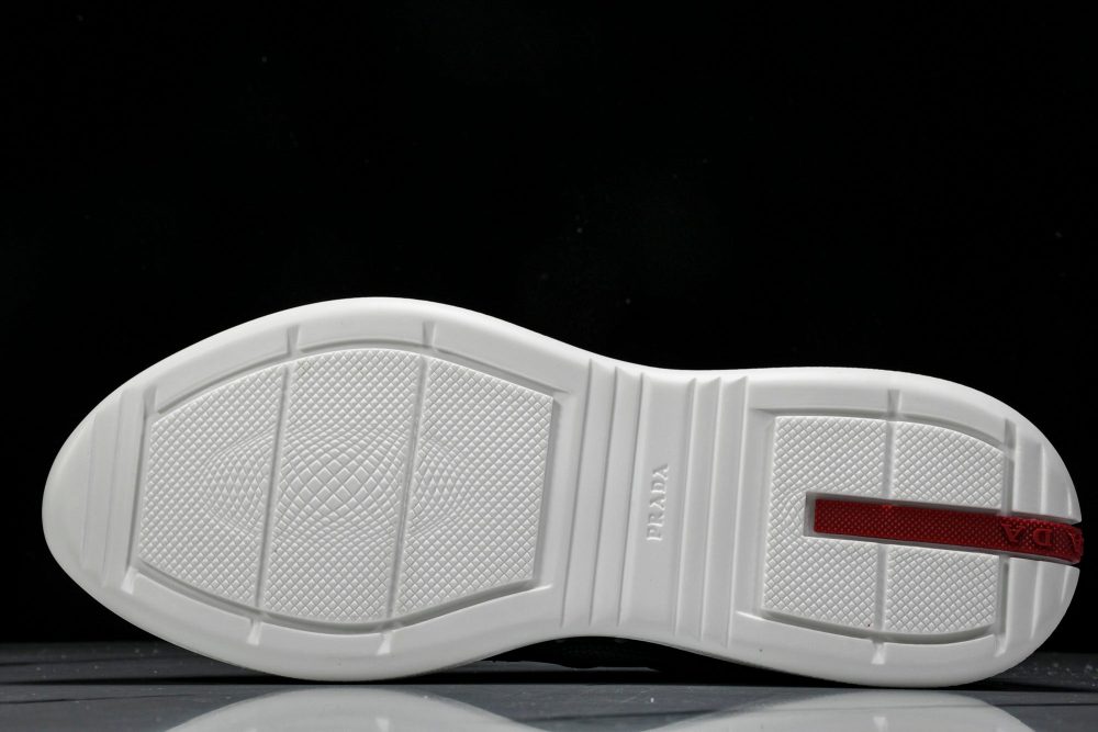 Prada America's Cup Sneaker 'Green Silver' - Image 5