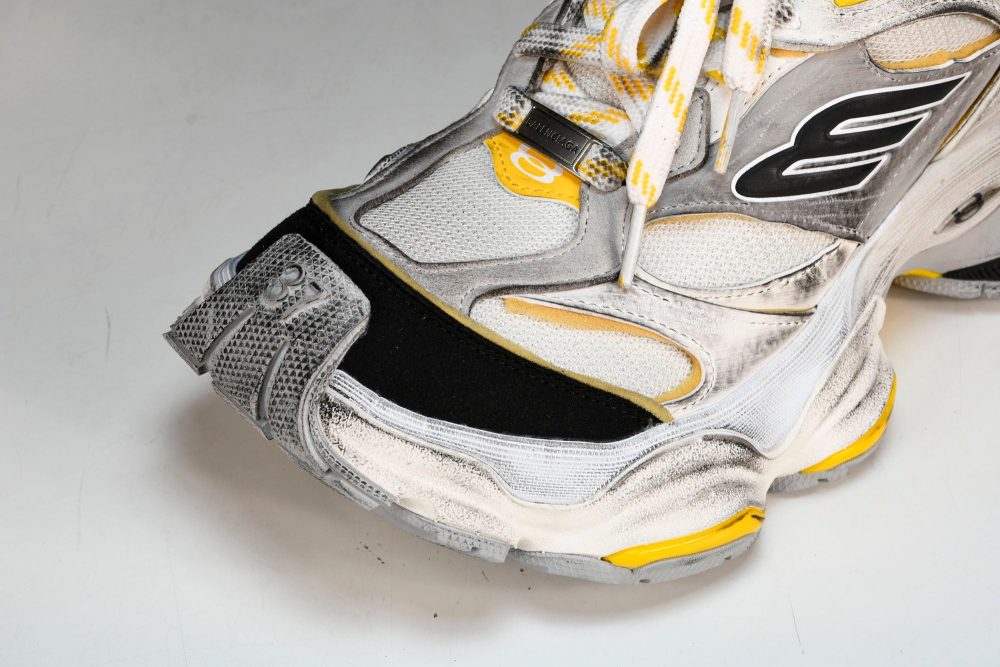 Cargo Sneaker 'White Yellow' - Image 9