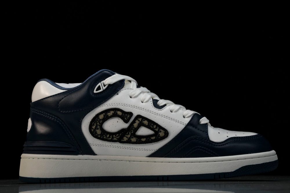 D1or B57 Mid-Top "Navy Blue White' - Image 3