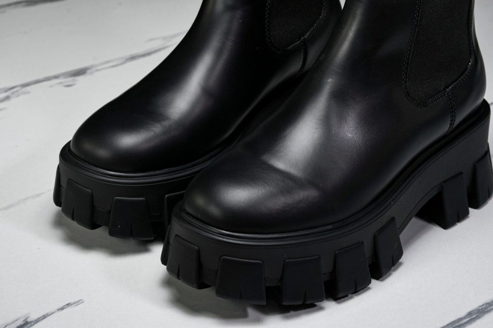 Prada Monolith Chelsea Boots 'Black' - Image 15