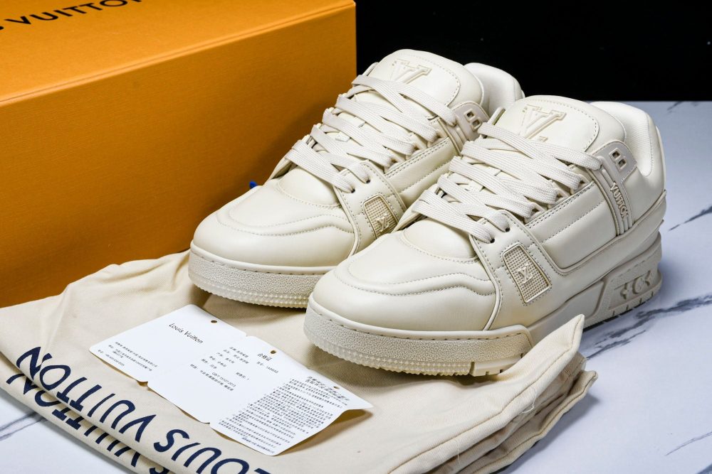 Louis Vuittоп Trainer Low Padded 'Beige' - Image 17