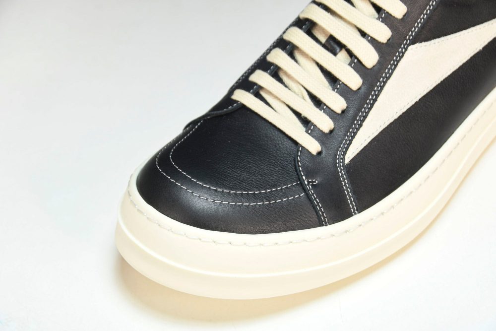 Rick Owens Vintage Sneaks 'Black' - Image 9
