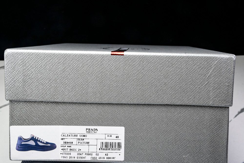 Prada America's Cup Sneaker Soft Rubber 'Royal Blue' - Image 25