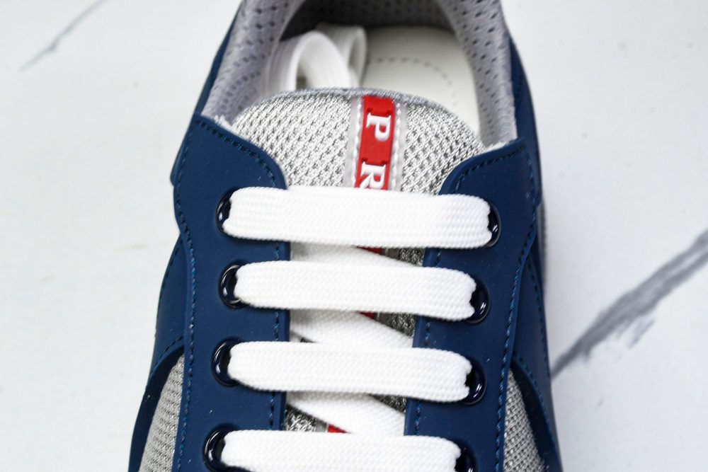 Prada America's Cup Sneaker Soft Rubber 'Royal Blue' - Image 11