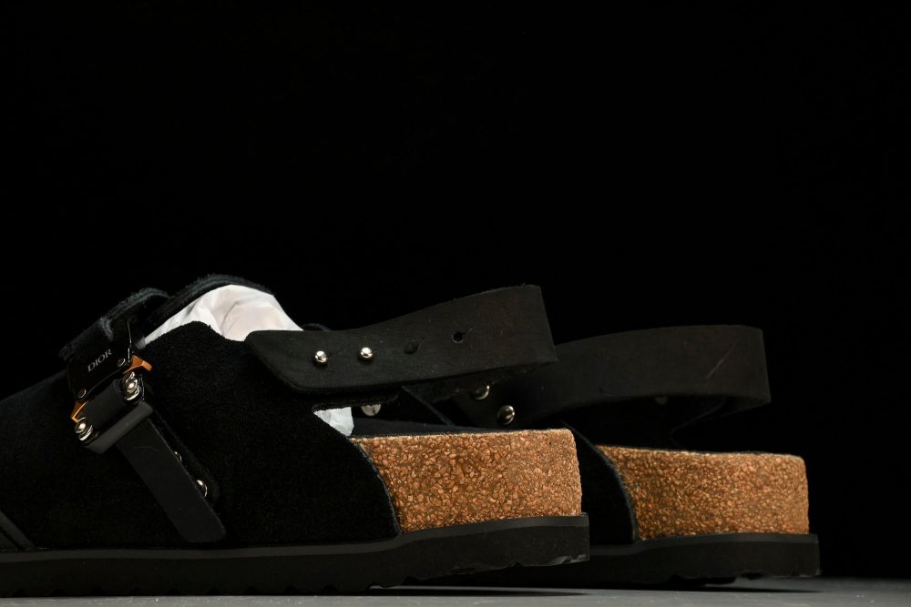 Birkenstock x D1or Tokio Mule Calfskin 'Black' - Image 8