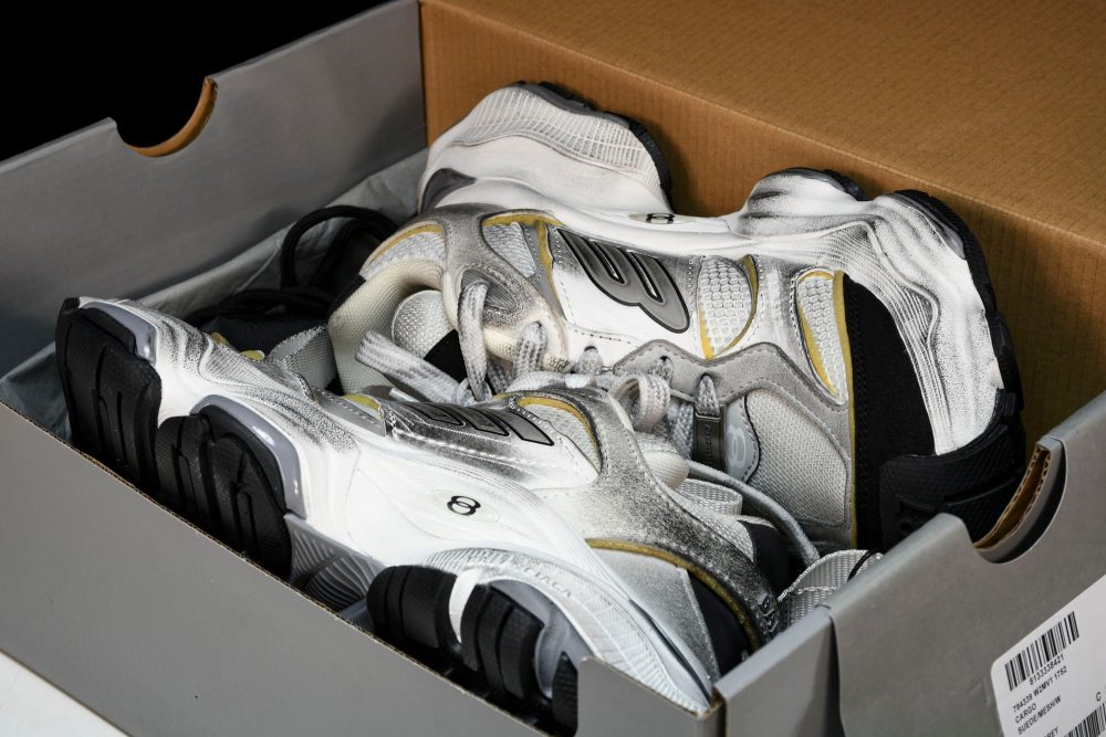 Cargo Sneaker 'White Grey' - Image 24