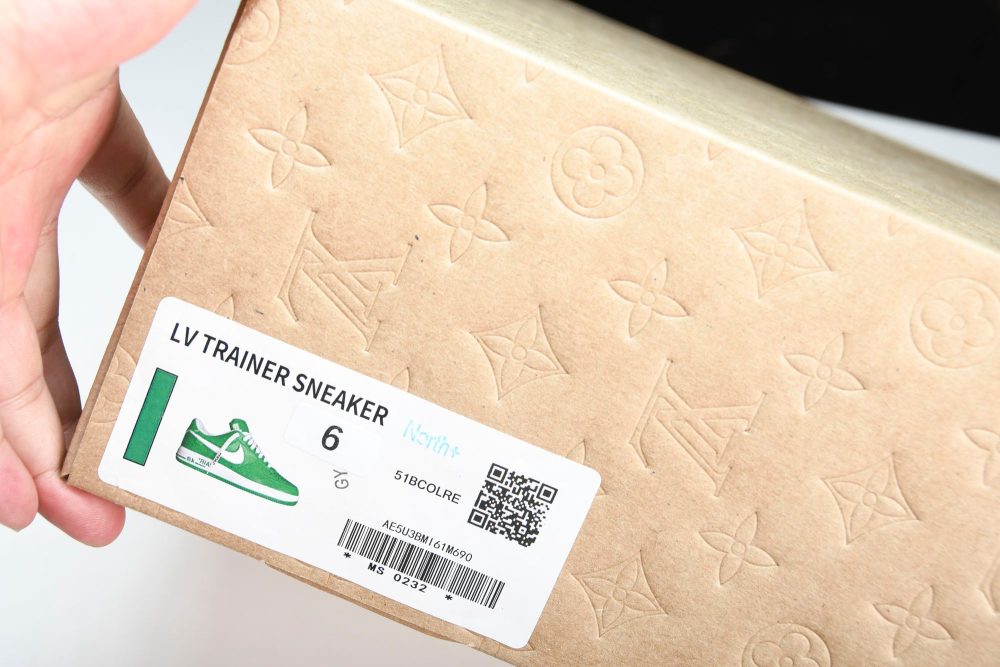 Louis Vuittоп x AF1 by Virgil Abloh 'Green' - Image 35