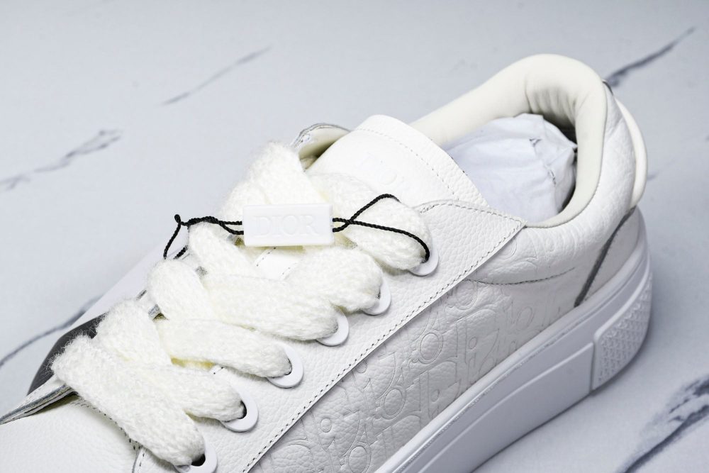 D1or B33 Gravity Leather 'Oblique Triple White' - Image 10