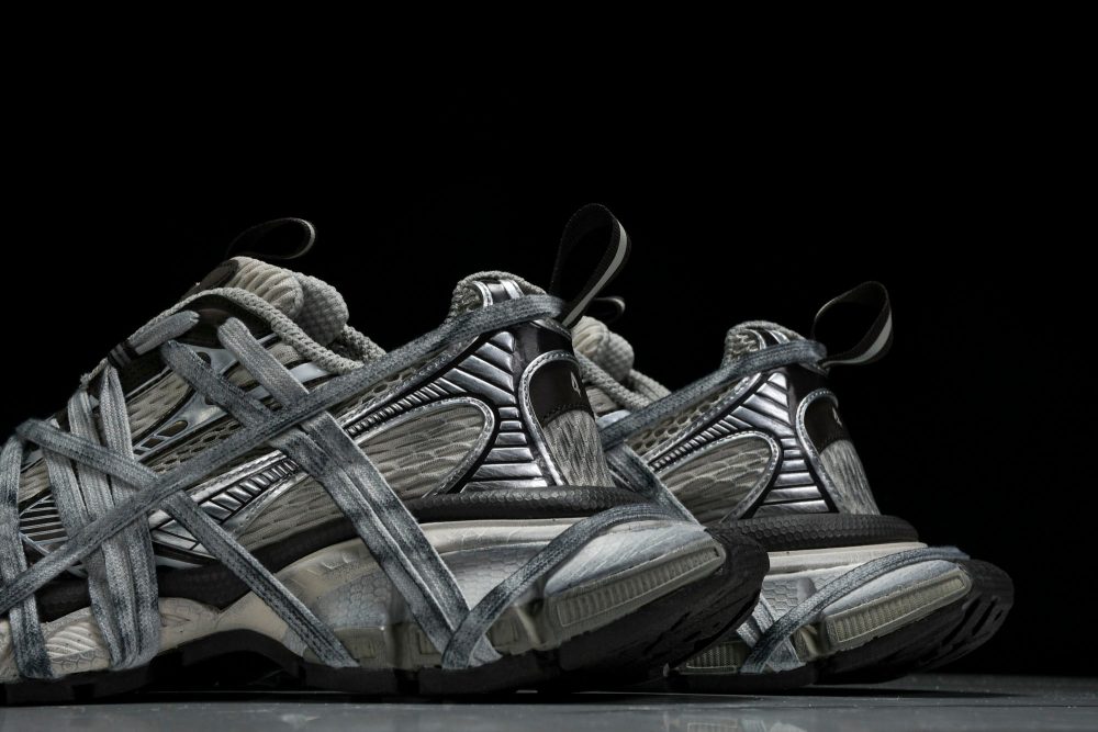 3XL Sneaker Extreme Lace 'Grey Brown' - Image 8