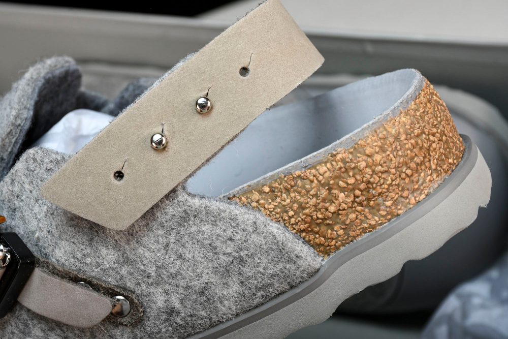 Birkenstock x D1or Tokio Mule Felted Wool 'Grey' - Image 19