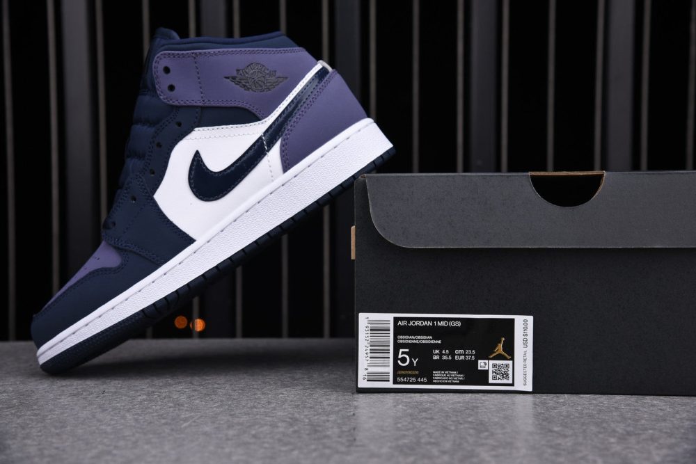 AJ1 Mid GS ‘Sanded Purple’ - Image 9