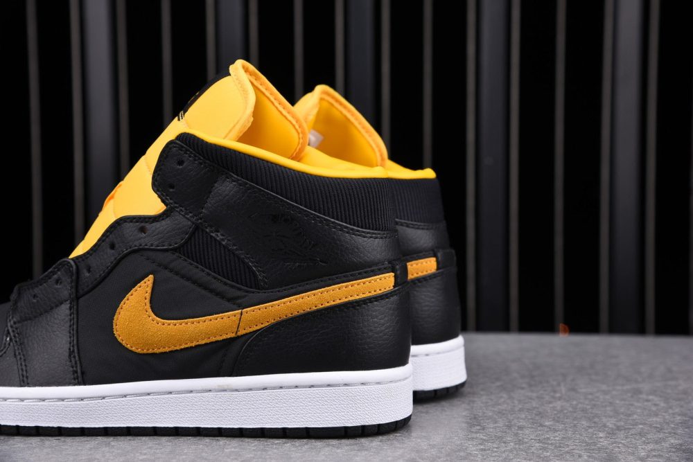 AJ1 Mid SE ‘Black Gold’ - Image 5