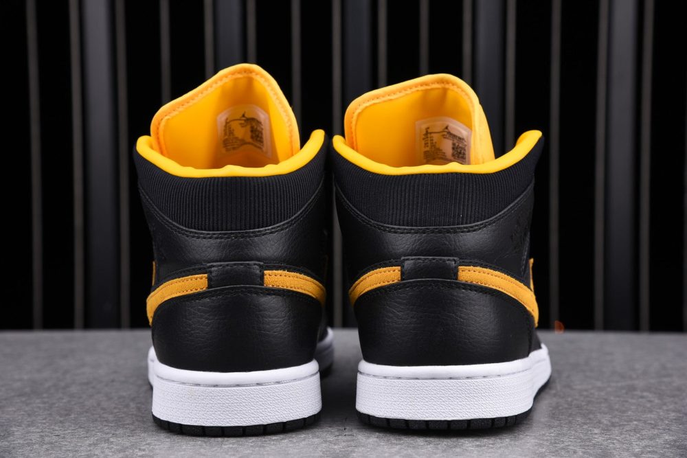 AJ1 Mid SE ‘Black Gold’ - Image 6