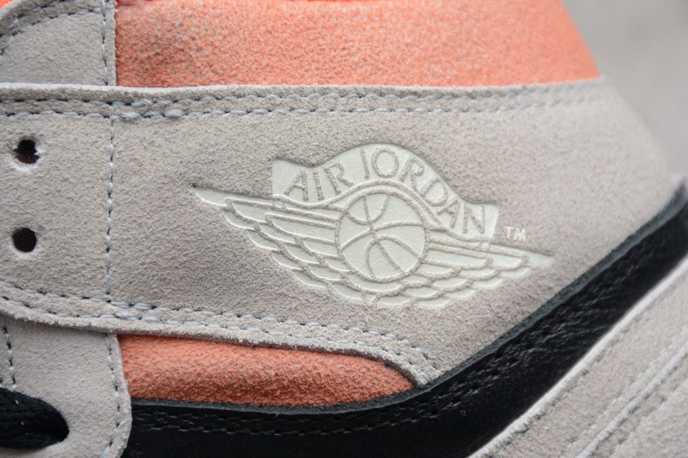 AJ1 Retro High Neutral Grey Hyper Crimson - Image 11