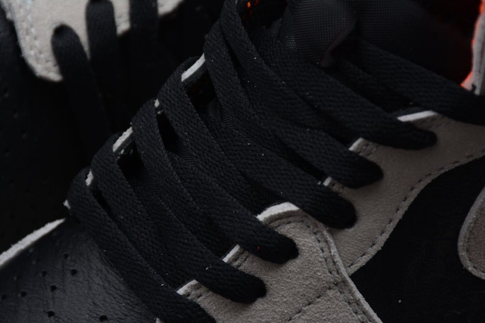 AJ1 Retro High Neutral Grey Hyper Crimson - Image 9