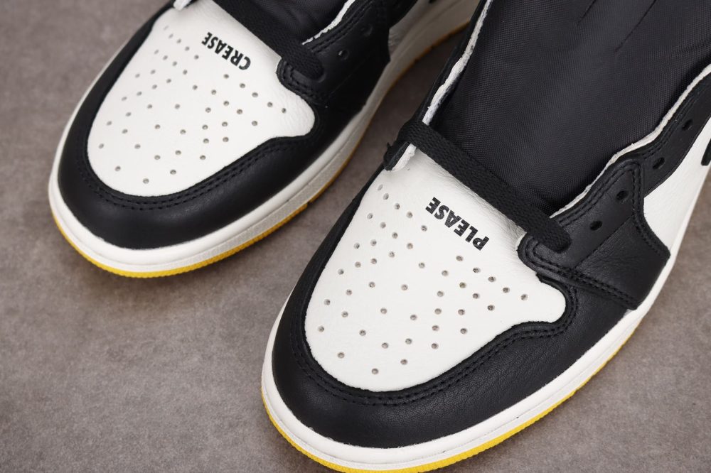 AJ1 Retro High "Not for Resale" Varsity Maize - Image 11