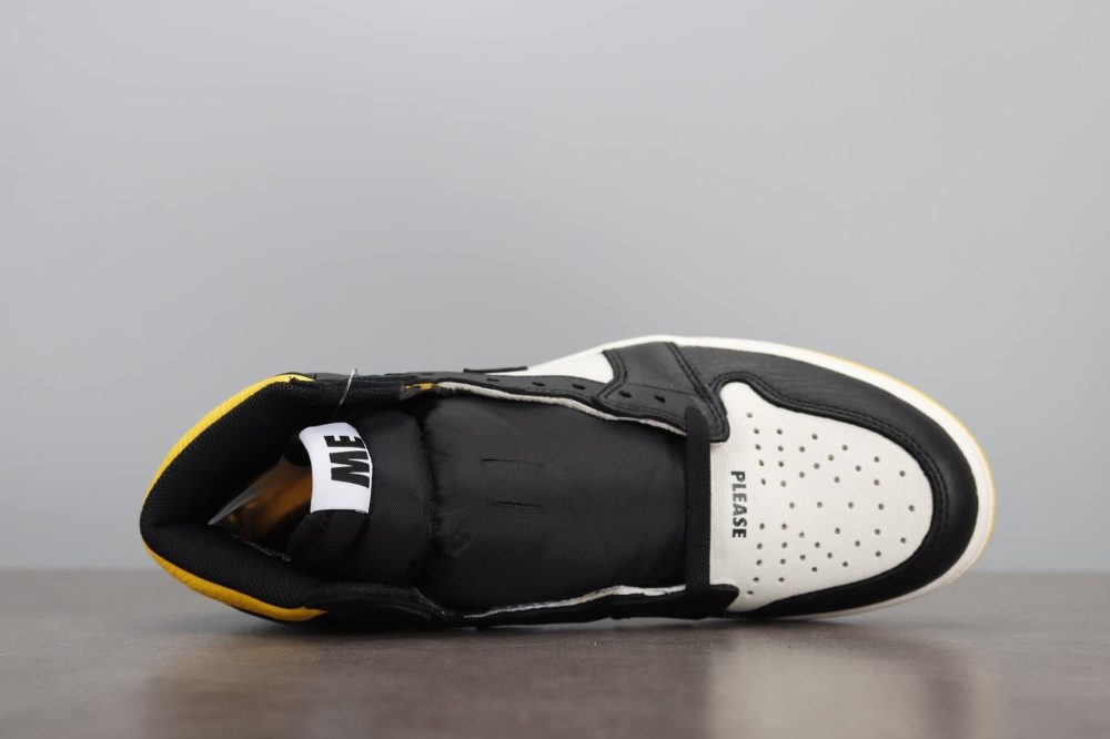 AJ1 Retro High "Not for Resale" Varsity Maize - Image 3