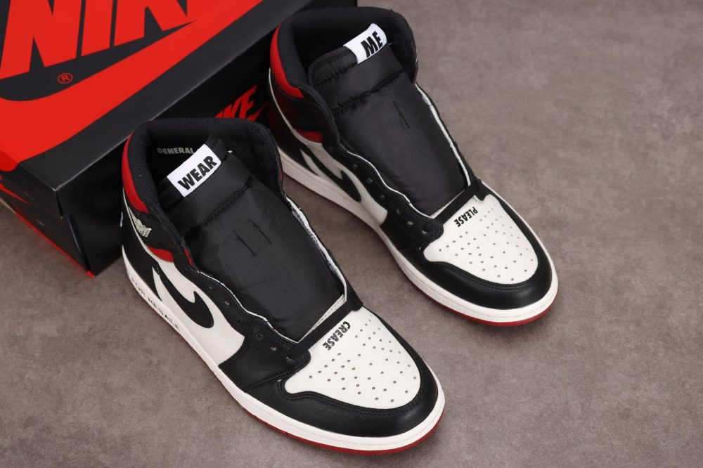 AJ1 Retro High "Not for Resale" Varsity Red - Image 9