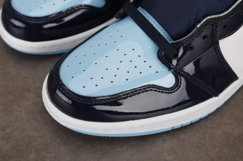 AJ1 Retro High UNC Patent “Blue Chill” - Image 11