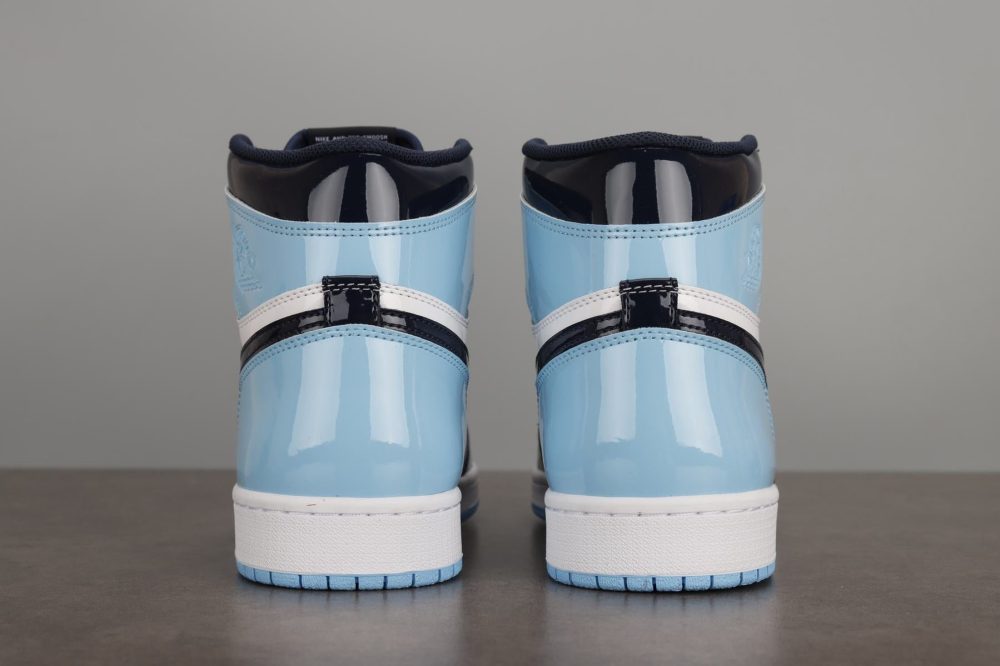 AJ1 Retro High UNC Patent “Blue Chill” - Image 5