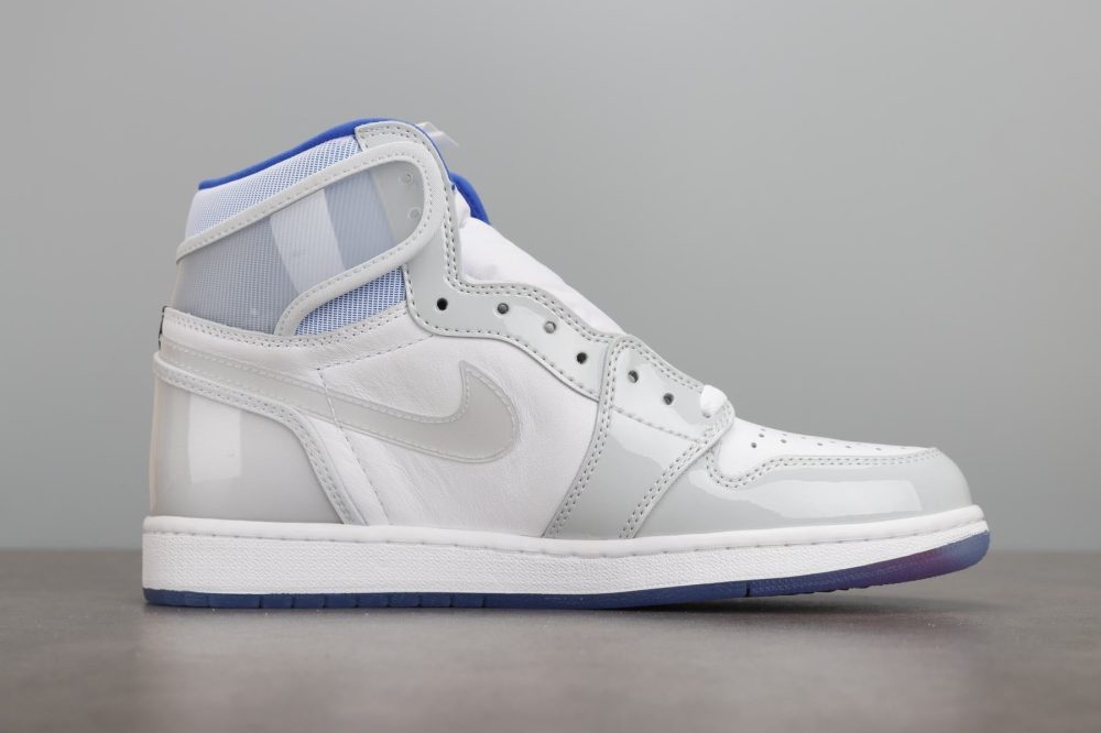 AJ1 Retro High Zoom White Racer Blue - Image 2