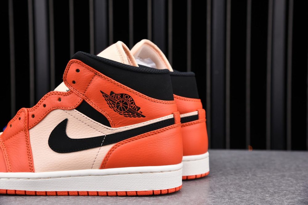 AJ1 Retro Mid SE ‘Team Orange’ - Image 5