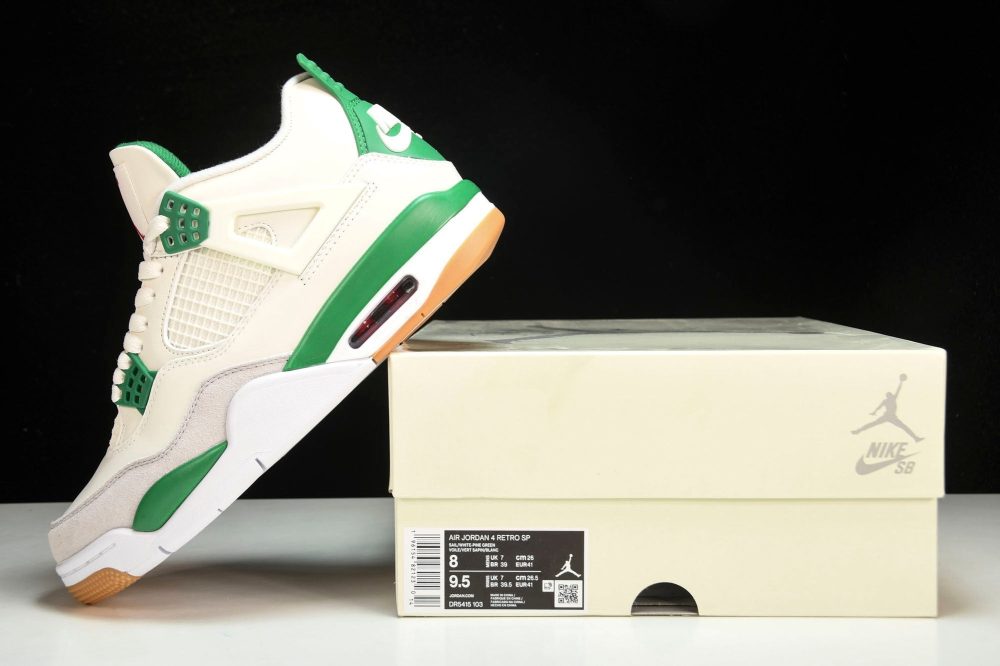 AJ4 Retro SB 'Pine Green' - Image 20