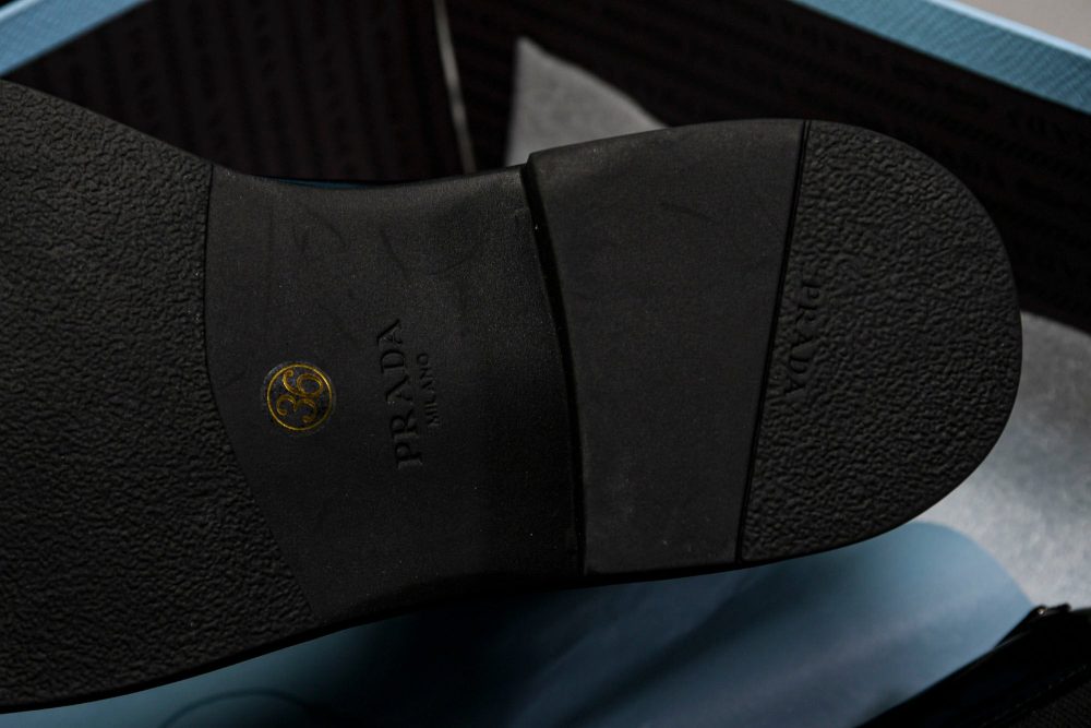 Prada Patent Chelsea Boots 'Black' - Image 21