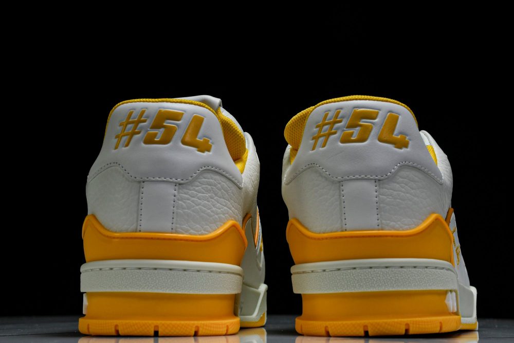 Louis Vuittоп Trainer Low 'Signature White Yellow' - Image 7