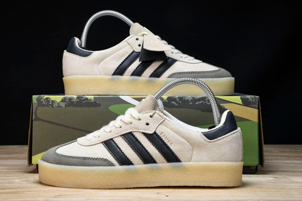 AD x Clarks '8th Street Samba' by Ronny Fieg 'White Black' - Image 22